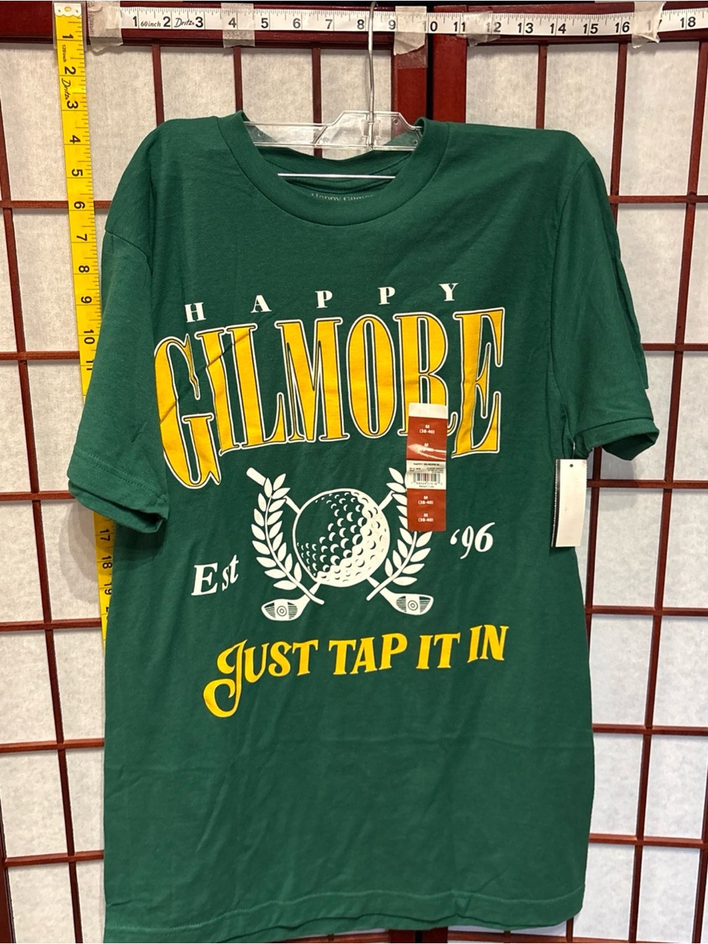 Gilmore 'Just Tap It In' Green Short Sleeve Tee